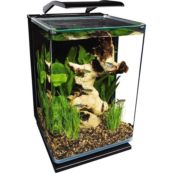 Marineland Portrait Glass LED Aquarium Kit 5 Gallon