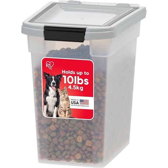 IRIS USA Airtight Pet Food Storage Container (10 lbs)