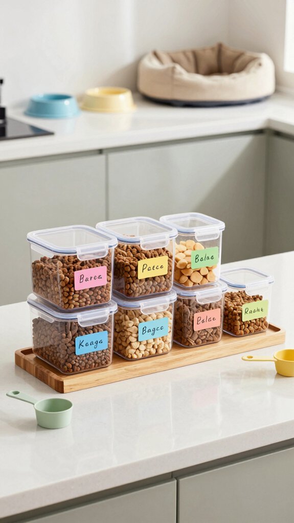 airtight pet food labeling