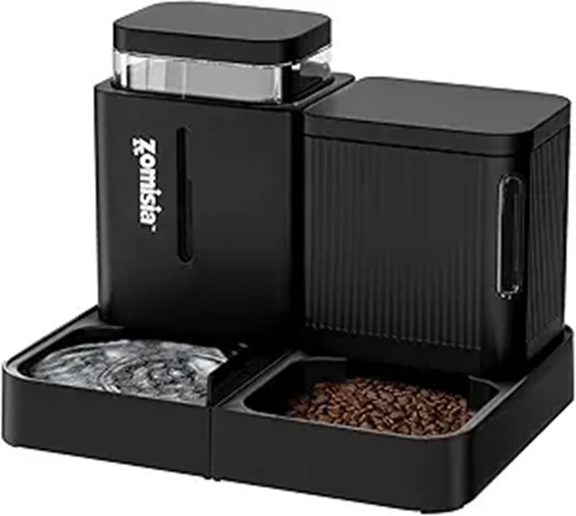 Automatic 2-in-1 Cat Feeder & Water Dispenser