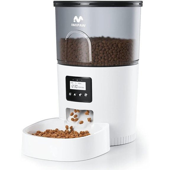 IMIPAW Automatic Programmable Cat & Small Dog Feeder