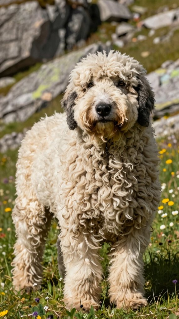 bergamasco sheepdog s devoted companionship