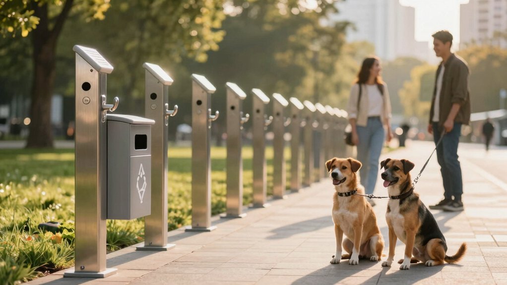 best dog leash stations