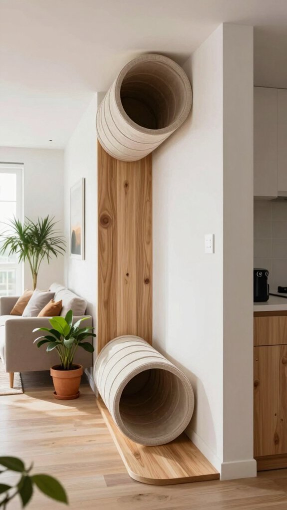 cat friendly vertical design