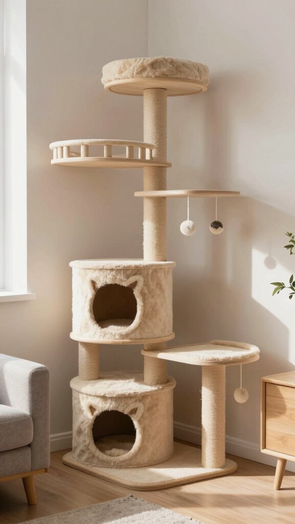 cat tree corner sanctuary