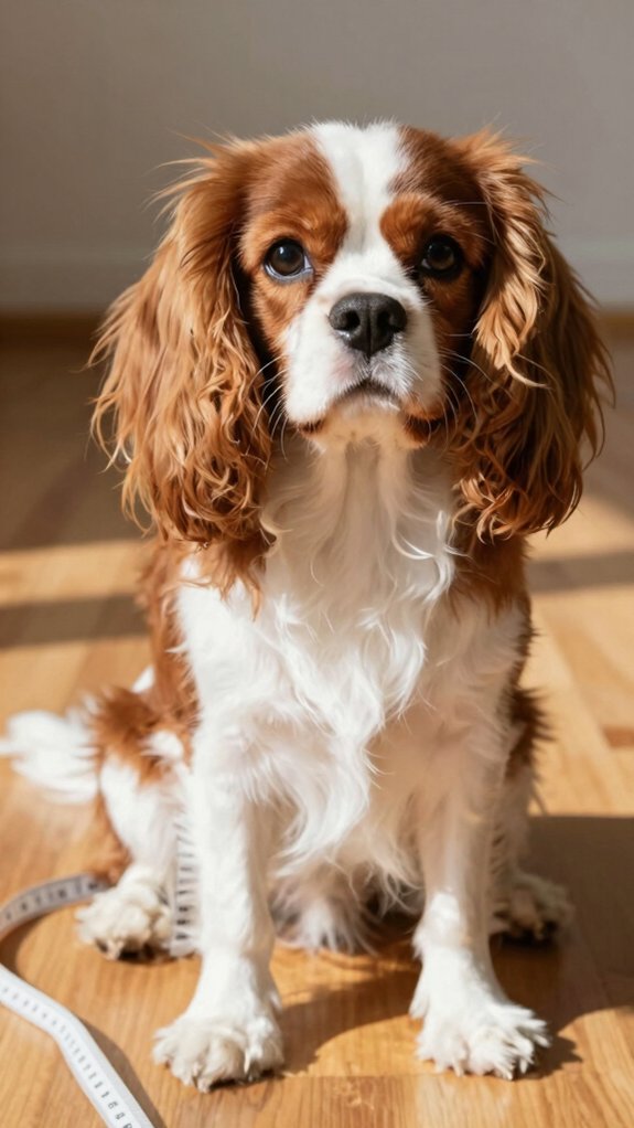 cavalier king charles spaniel size