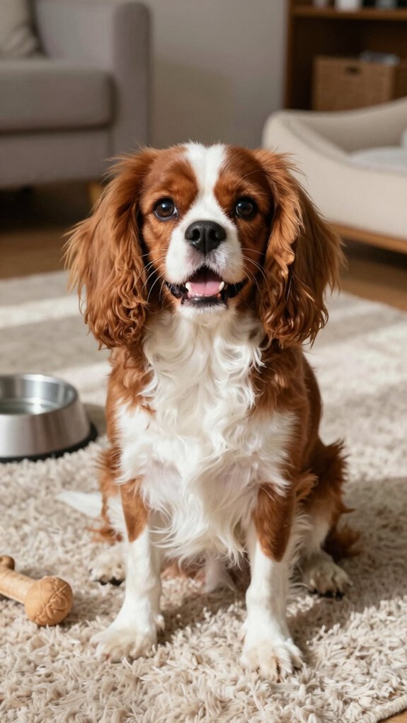 cavalier spaniel affectionate yet vulnerable