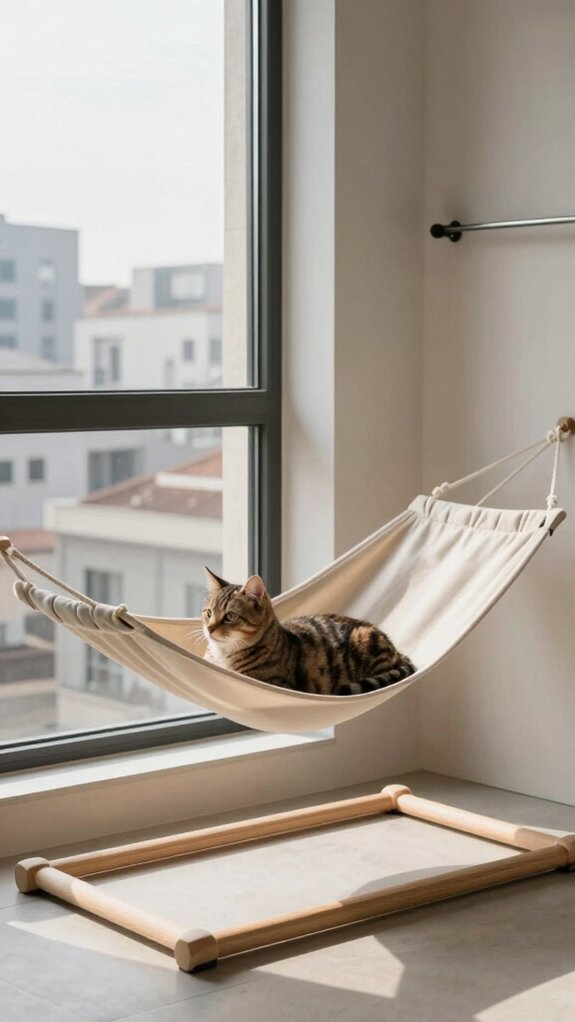 cozy cat window hammock