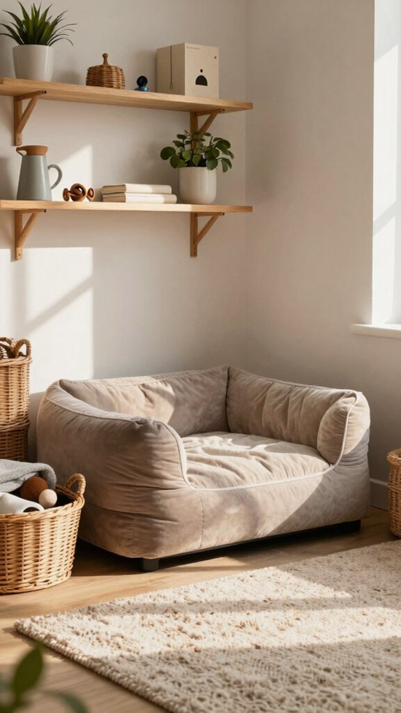 cozy personalized pet retreat