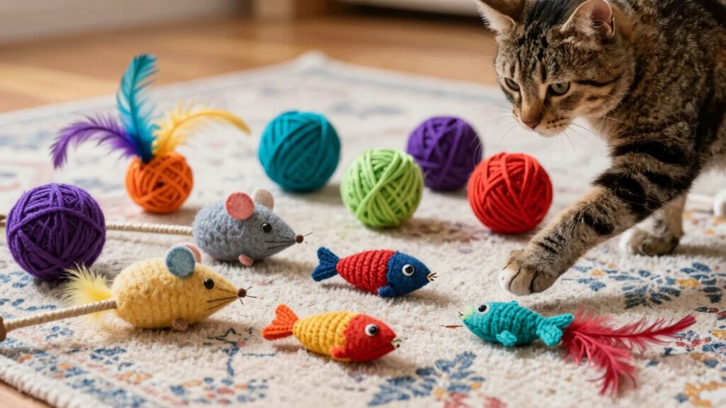 creative diy cat toys