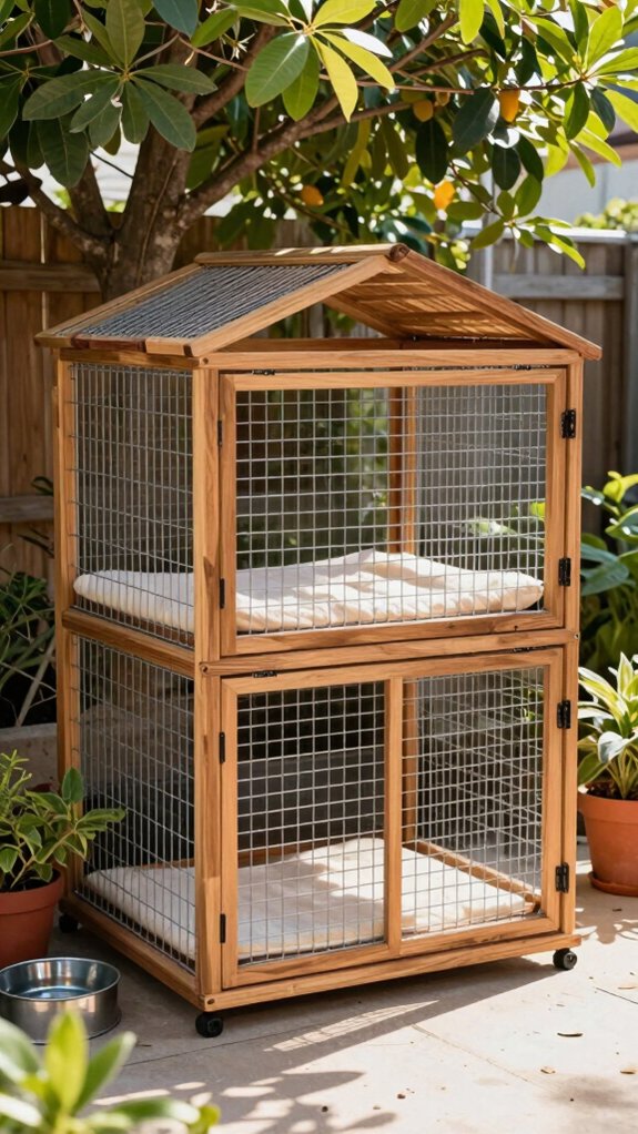 custom dog cage design