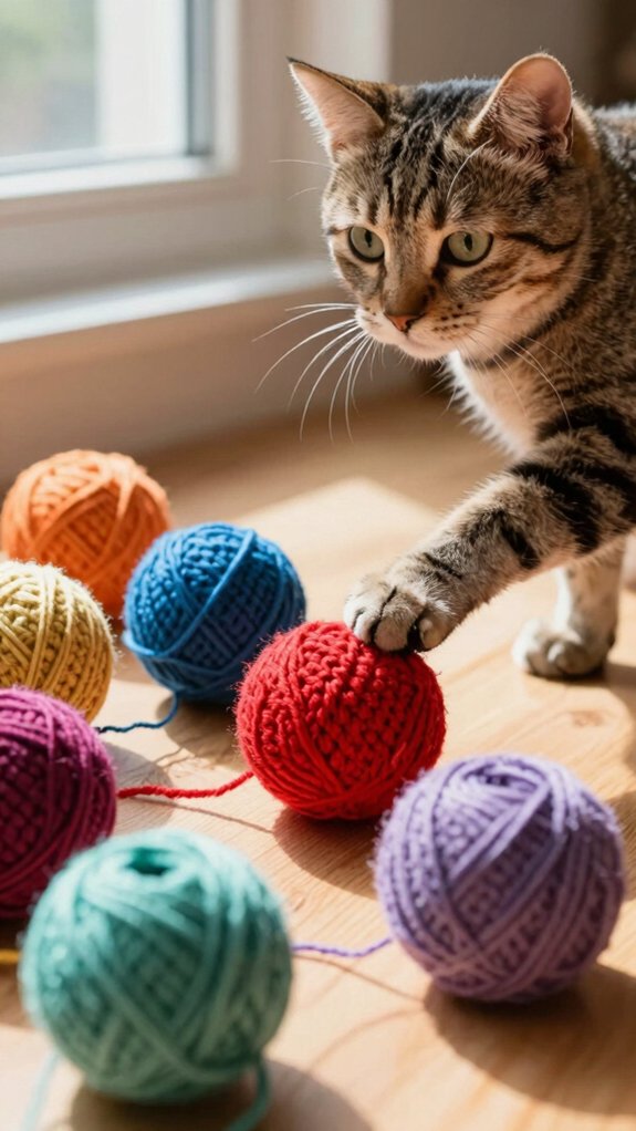 customizable crochet ball toy