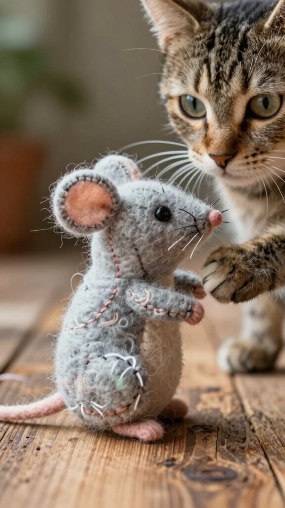 customizable felt mouse toy