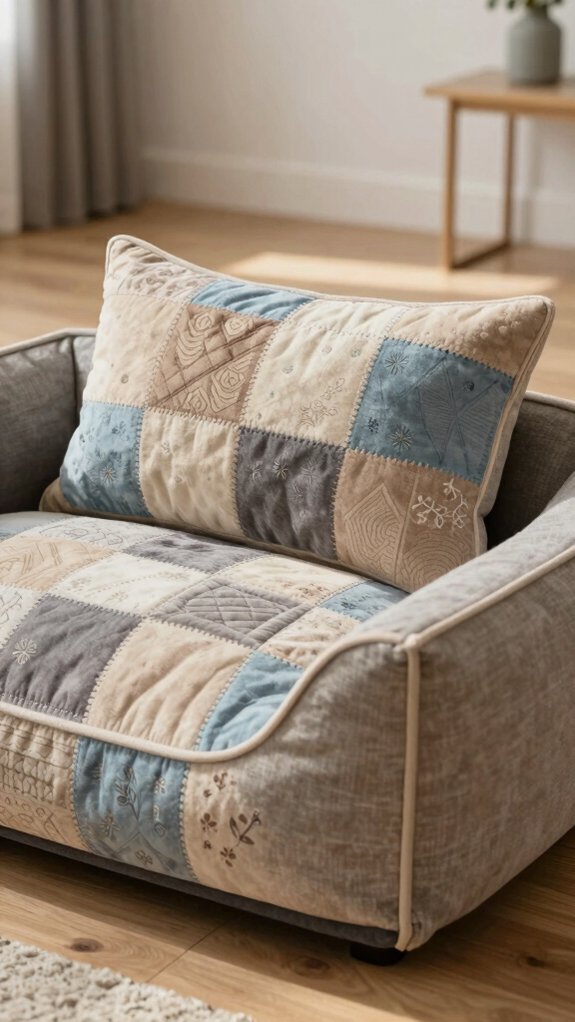 customizable rectangular dog bed