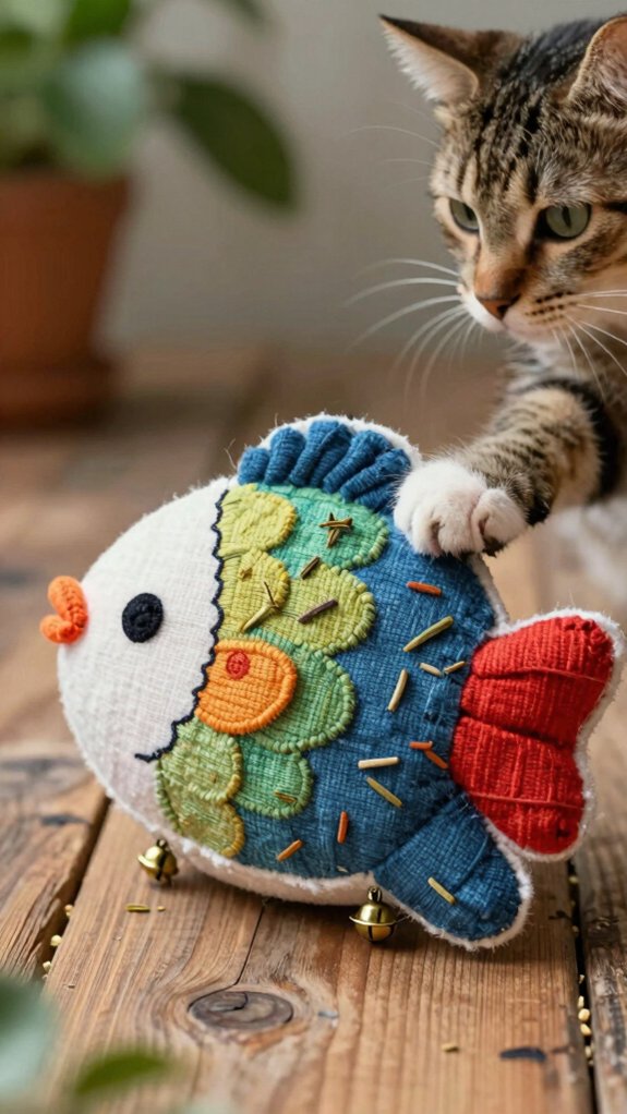 diy catnip pillow toy