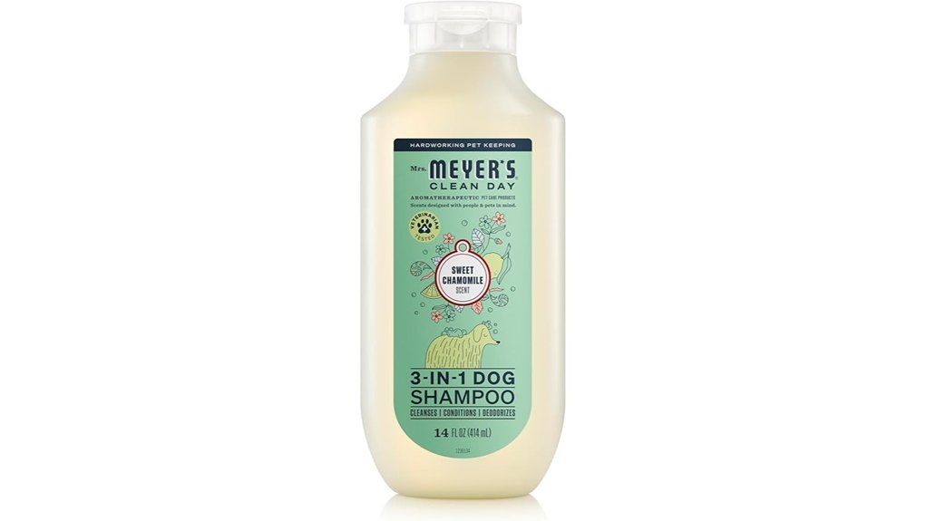 dog shampoo with chamomile