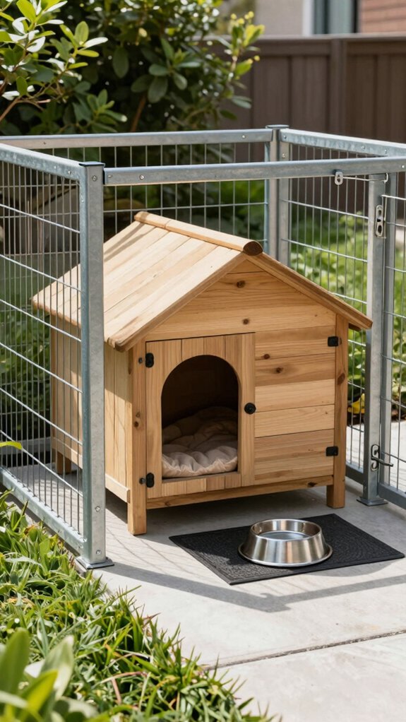 durable concrete kennel foundation