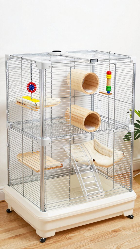 durable non toxic cage materials