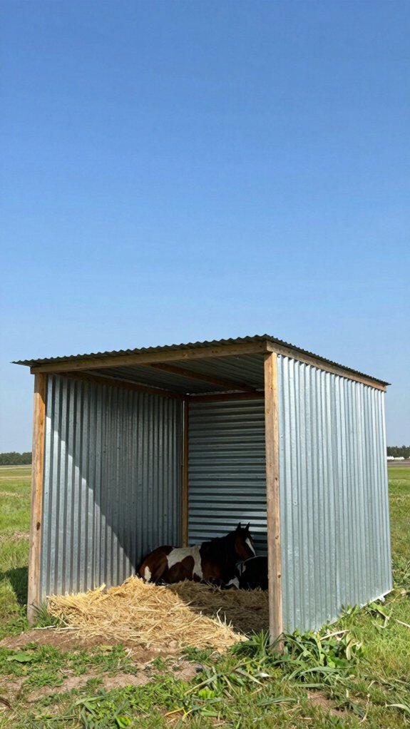 durable shelter for horses