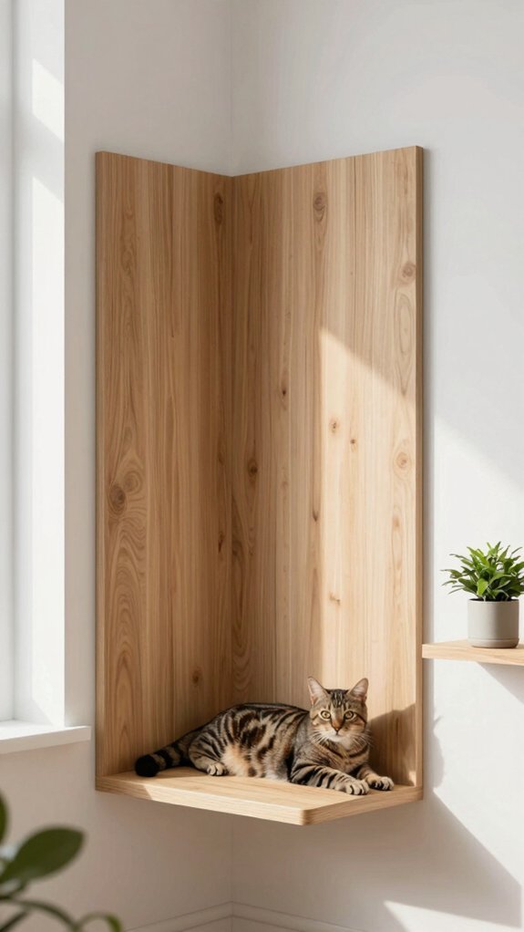 floating scratch panels installation