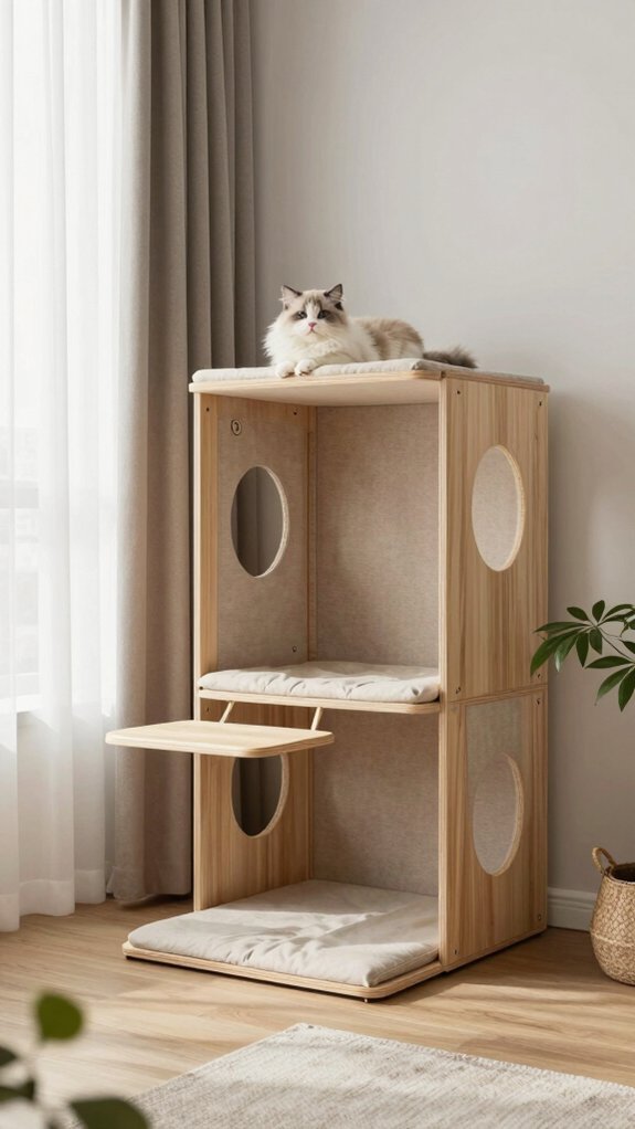 foldable cat play zone