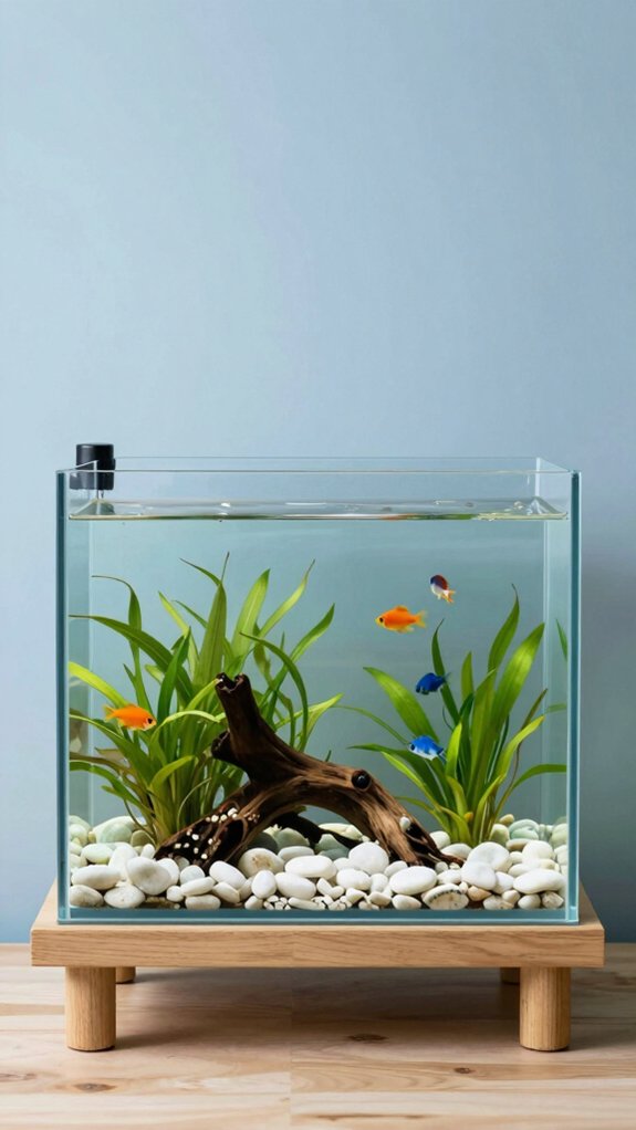 frameless aquarium clear design
