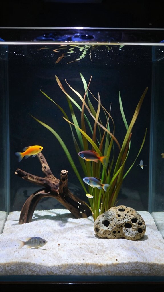 gentle sand substrate habitat
