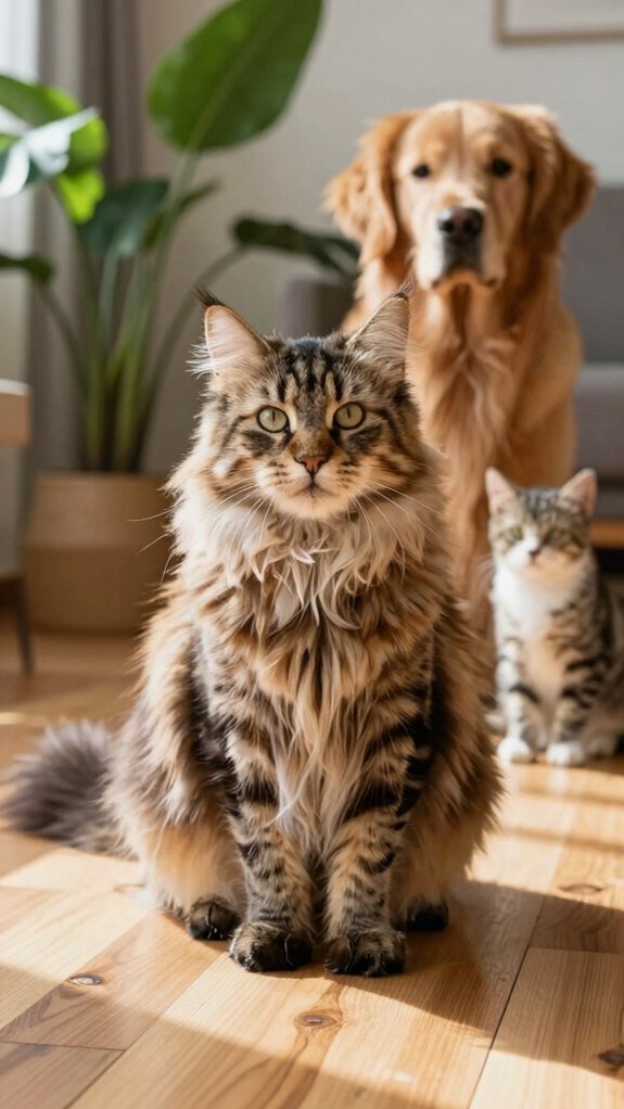 harmonious multi pet coexistence