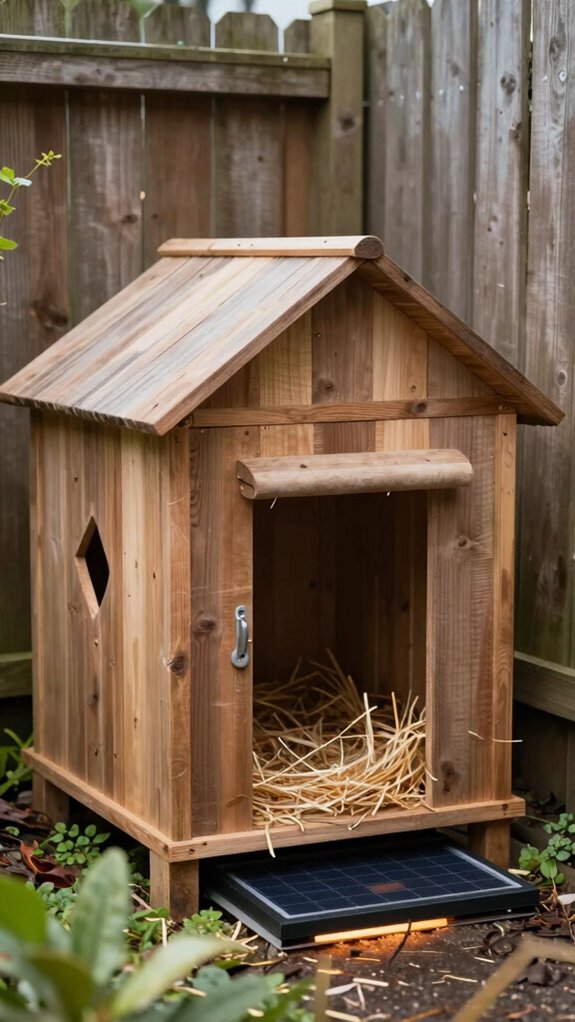 heated outdoor cat shelter