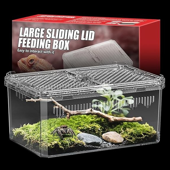 Breathable High-Transparency Reptile Tank (Medium)