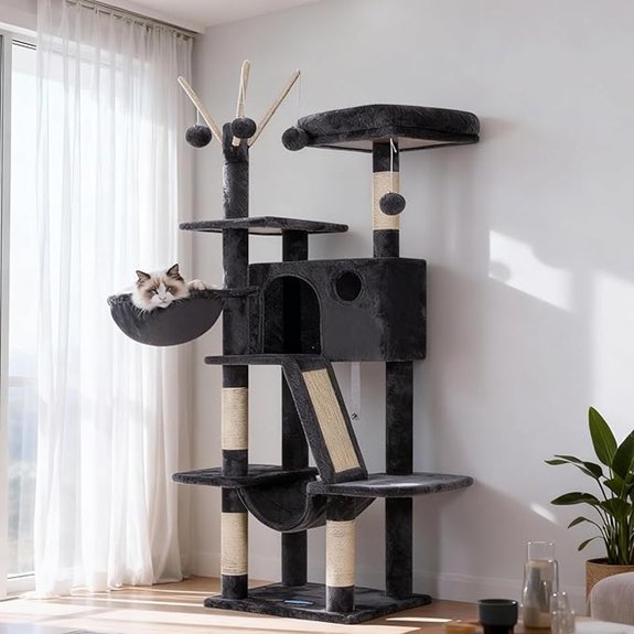 Hey-brother 53 Indoor Cat Tree Tower