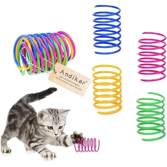 Andiker Interactive Spiral Cat Toy (12-Pack)
