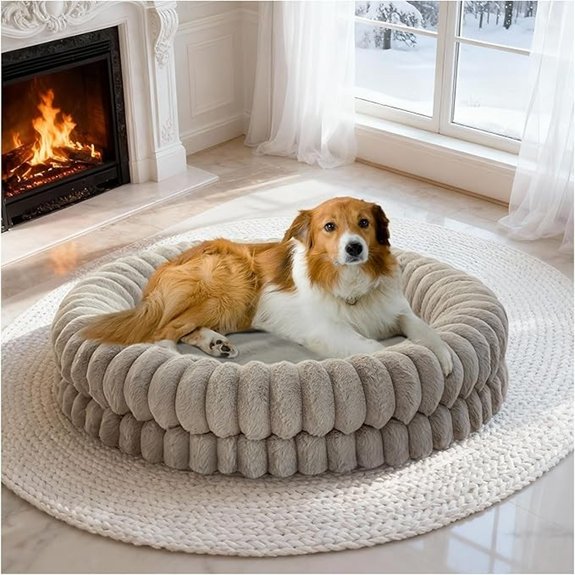 BALANCE Luxury Donut Orthopedic Dog Bed 36