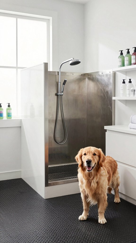 non slip dog wash flooring