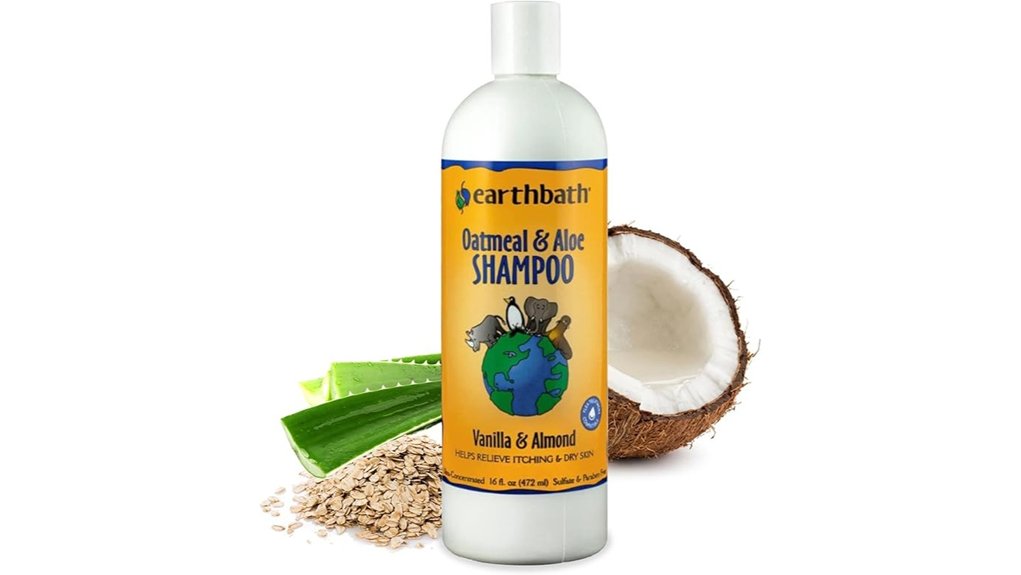 oatmeal aloe dog shampoo
