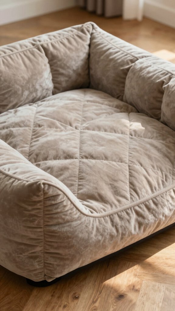 orthopedic foam pet bed