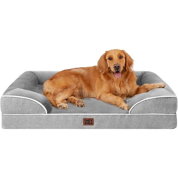 EHEYCIGA Orthopedic Waterproof Memory Foam Dog Bed