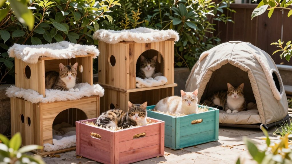 15 Outdoor Cat Shelter Ideas for Safe and Weather-Protected Cats ...