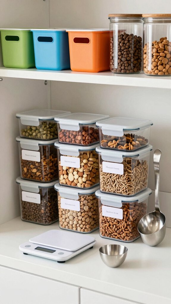 pet food pantry organization