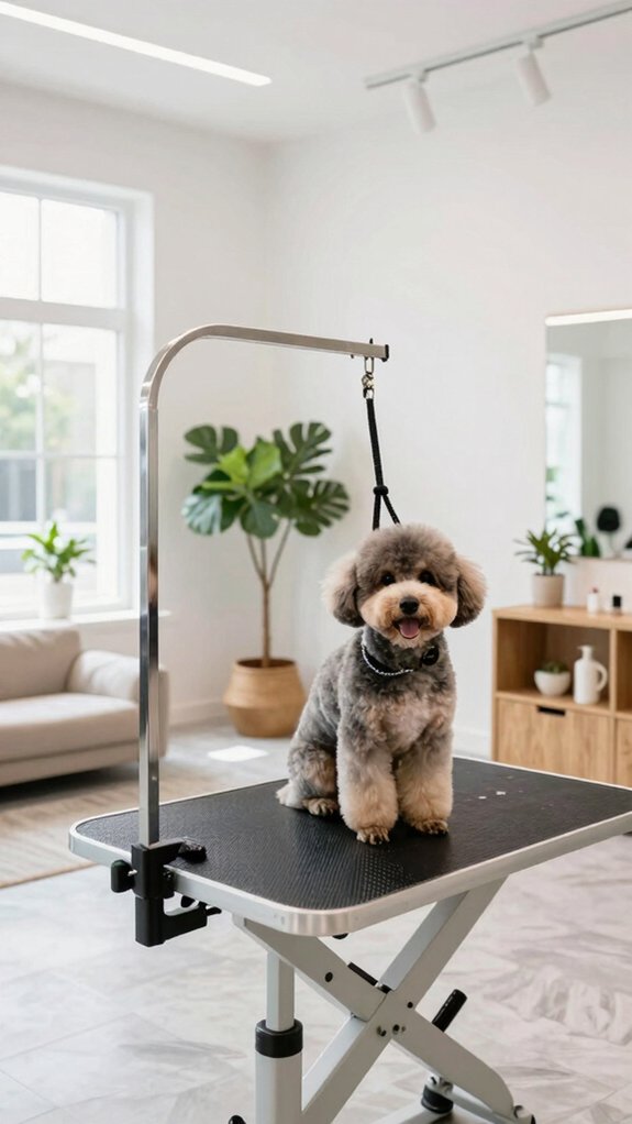 photo ready pet grooming space