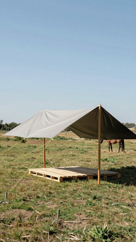 portable waterproof horse shelter