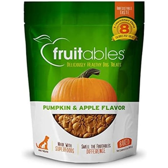 Fruitables Pumpkin & Apple Baked Dog Treats (12oz)