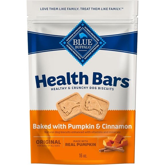 Blue Buffalo Pumpkin & Cinnamon Crunchy Dog Biscuits