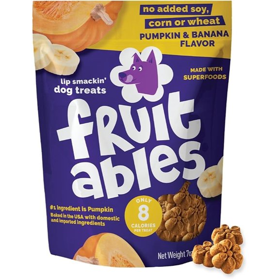 Fruitables Pumpkin & Banana Baked Dog Treats (7oz)