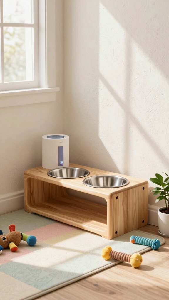 puppy feeding routine setup