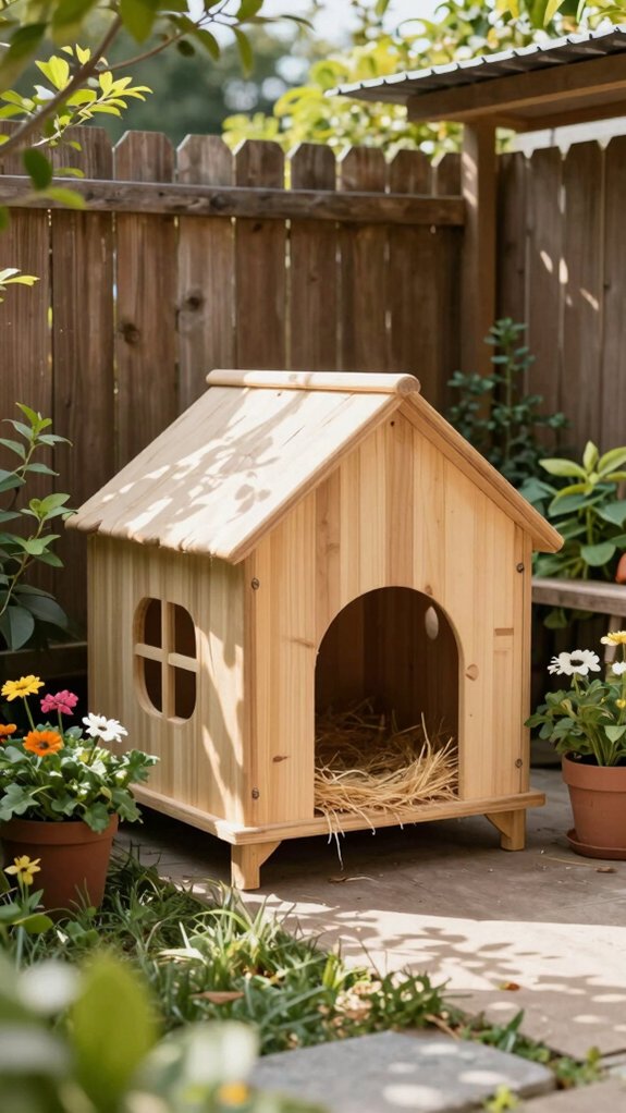 safe small cat shelter