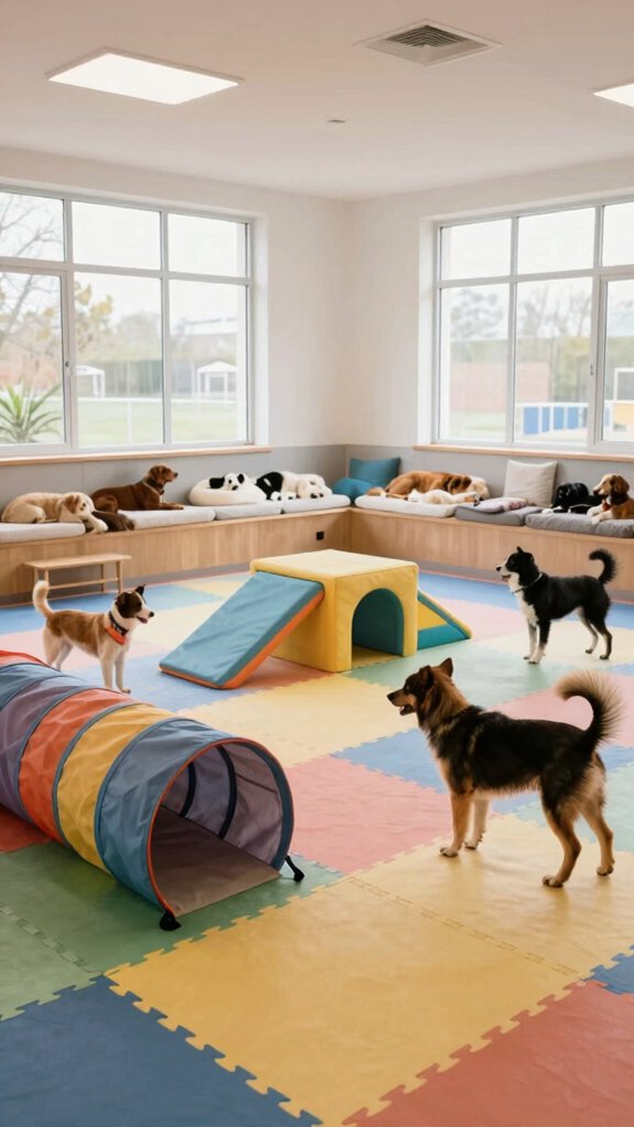 safe structured dog play