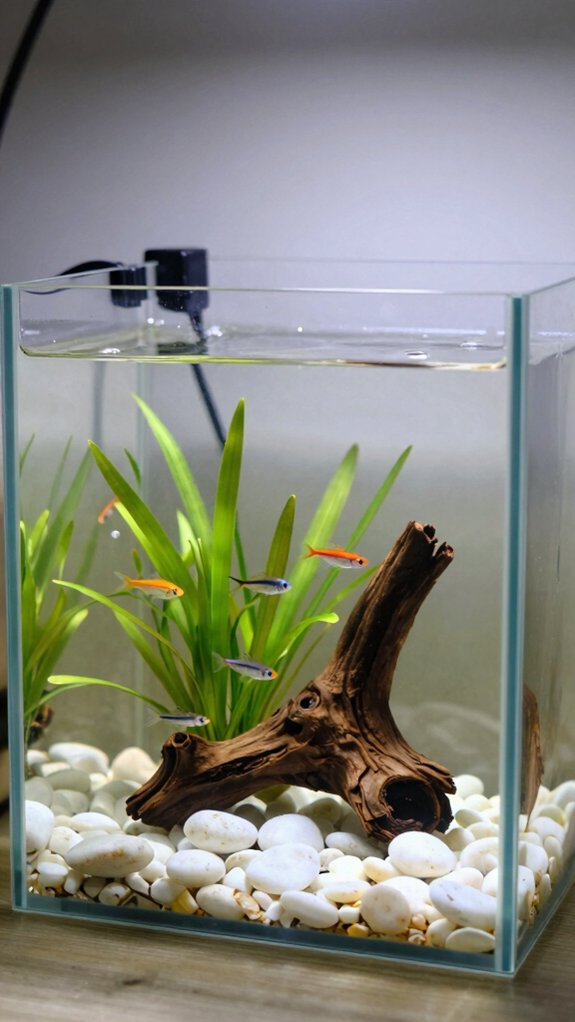 serene miniature aquatic landscapes