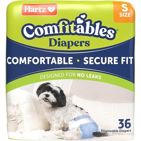Hartz Disposable Dog Diapers Size S 36 Count