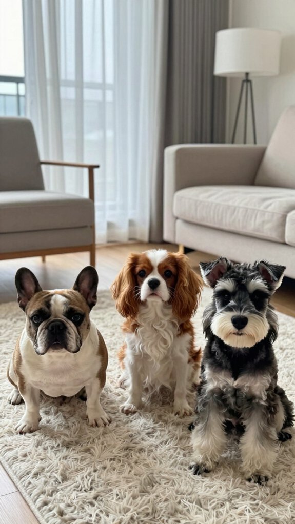 small dogs thrive indoors